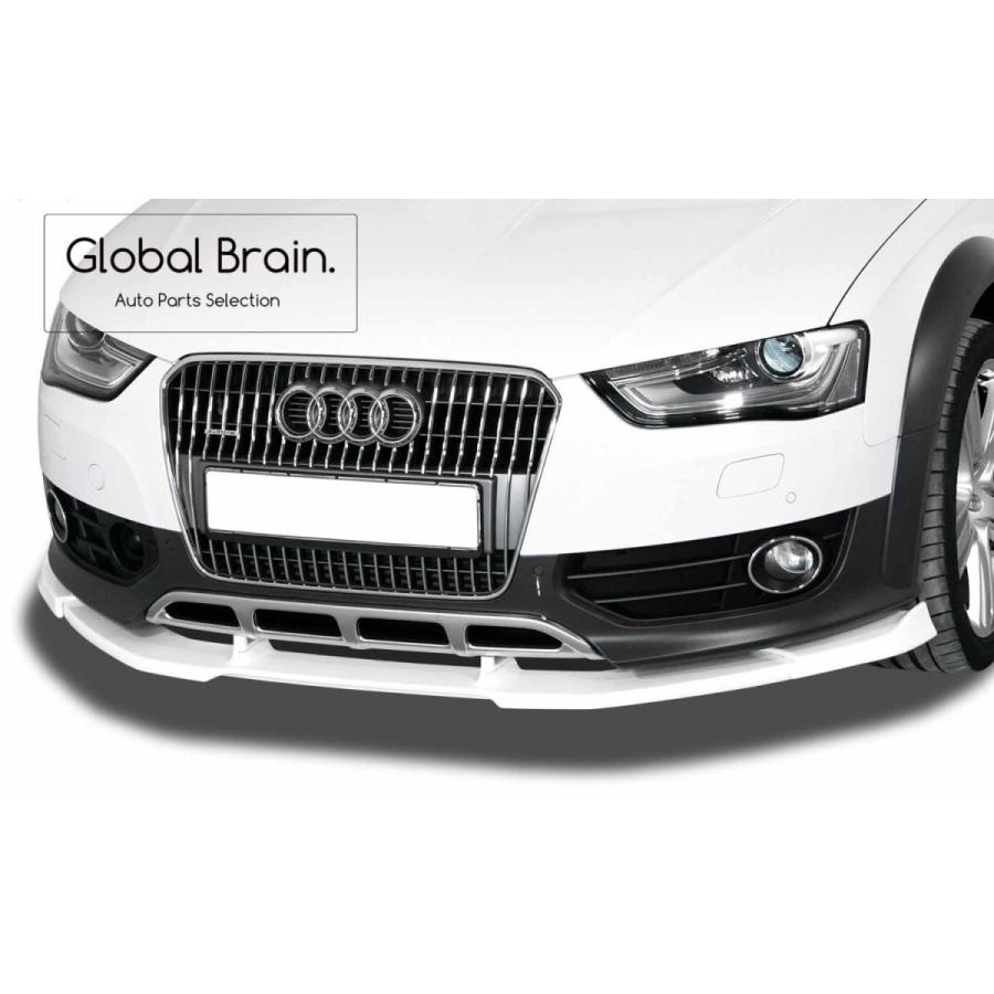 アウディ A4 B8 オールロード フロント バンパー リップ スポイラー audia4b8front2Global Brain