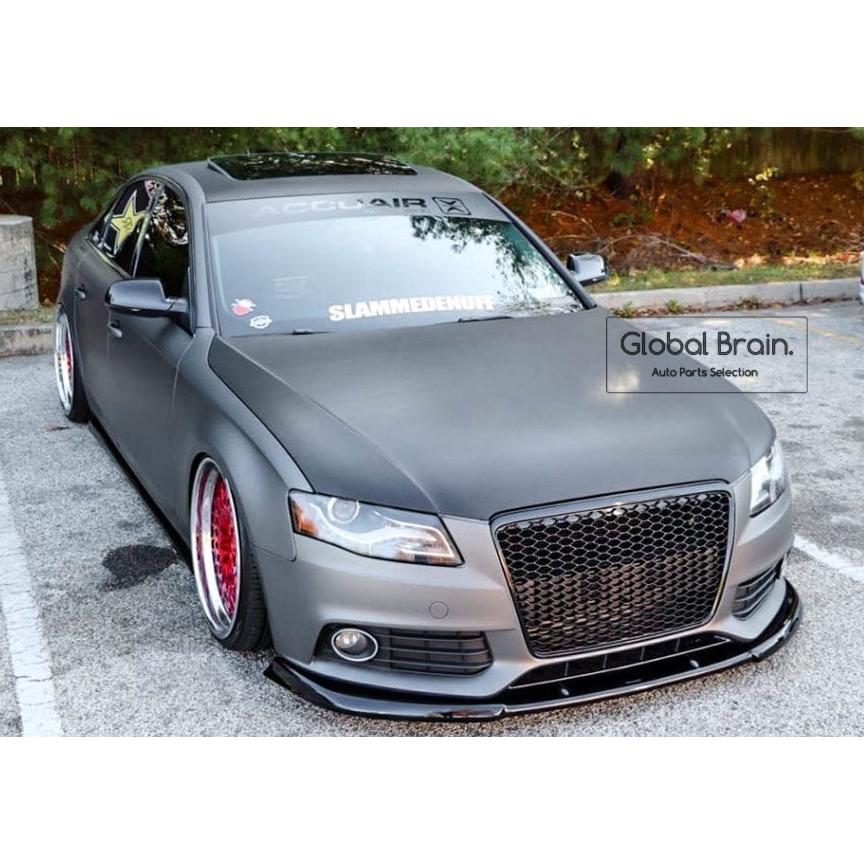 2008-2016 アウディ A4 B8 B8.5 前期 後期 フロント バンパー リップ ...