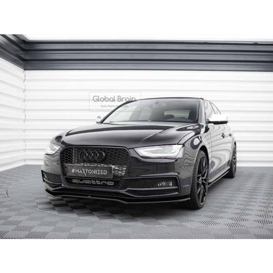 Audi アウディ リップスポイラー 在庫処分セール！！ Audi アウディ RS4 B8 後期 フロント リップ スポイラー