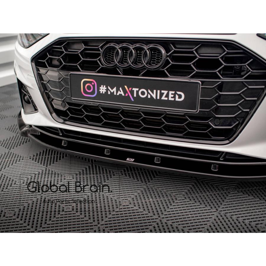 Audi（アウディ） A4 B9 後期 Sライン フロント リップ スポイラー V1
