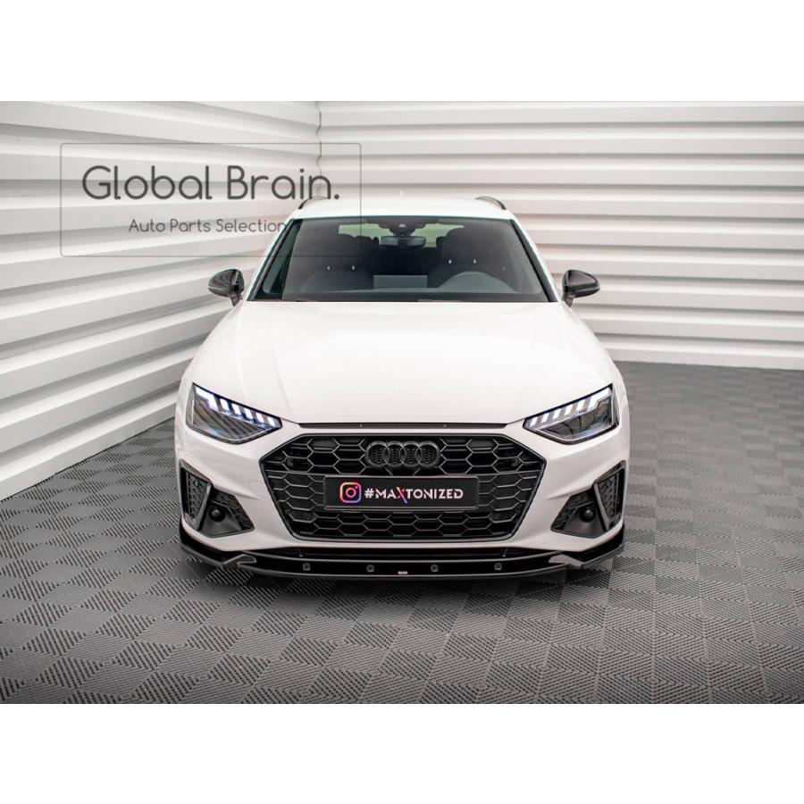 Audi（アウディ） A4 B9 後期 Sライン フロント リップ スポイラー V1