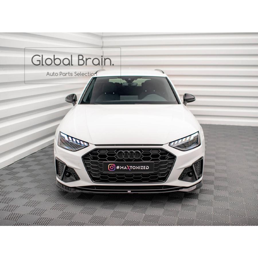 Audi アウディ A4 B9 後期 Sライン フロント リップ スポイラー