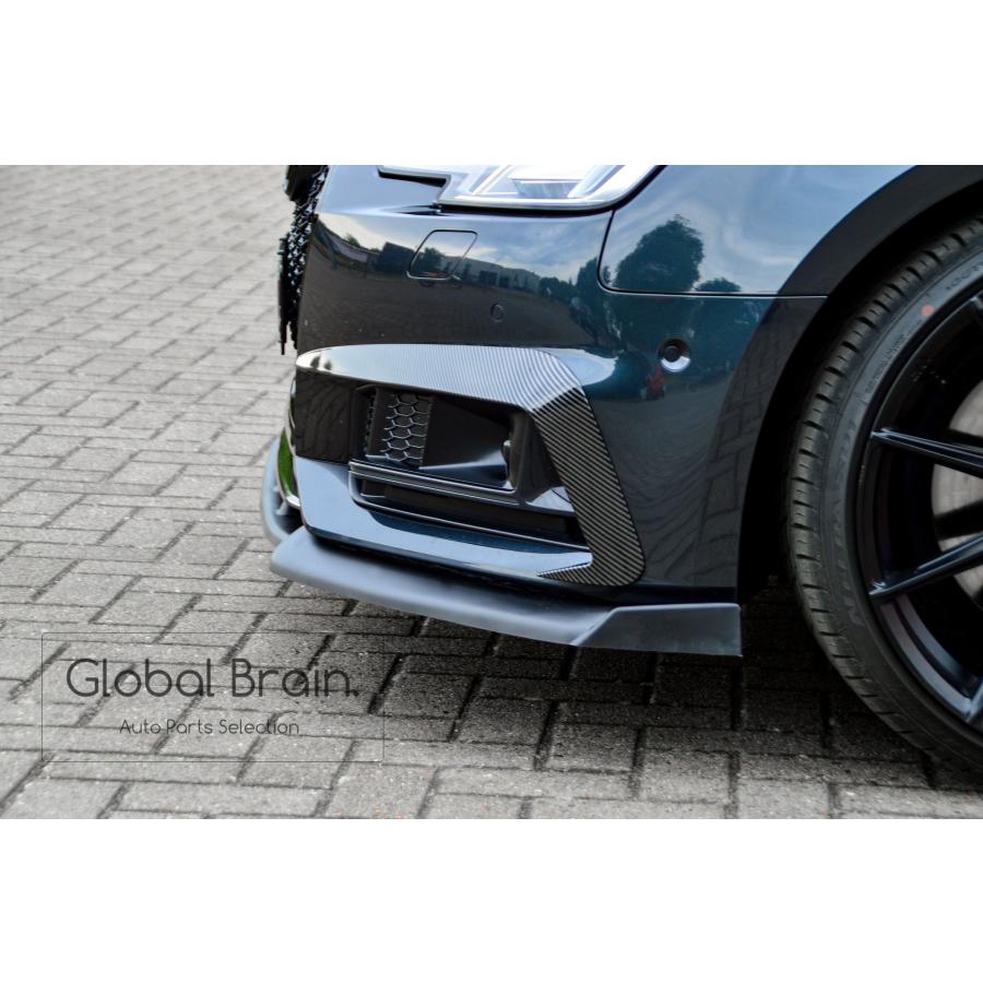Audi（アウディ） A4 B9 前期 Sライン フロント リップ スポイラー +
