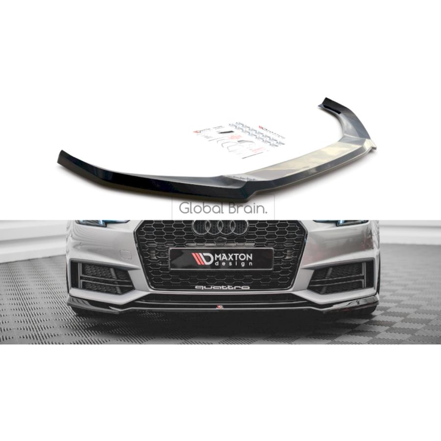 Audi（アウディ） A4 B9 Sライン / S4 フロント リップ スポイラー V4