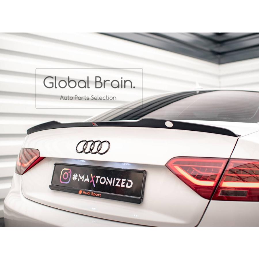 アウディA5 8T B8トランクスポイラー Audi（アウディ） A5 8T 前期 リア トランク スポイラー : Global