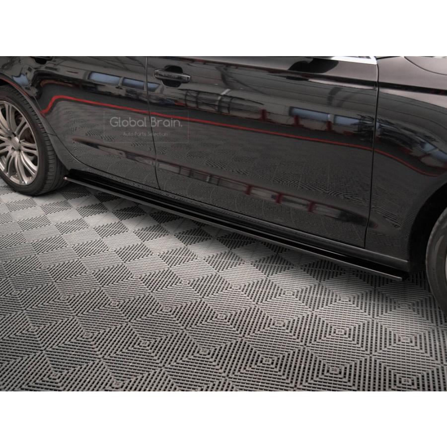 Audi（アウディ） A6 4G C7 前期 サイド スカート カバー スポイラー