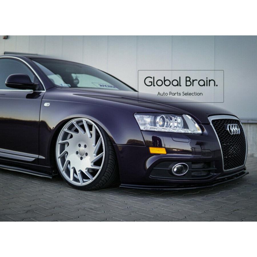 Audi（アウディ） A6 C6 Sライン フロント リップ スポイラー : Global