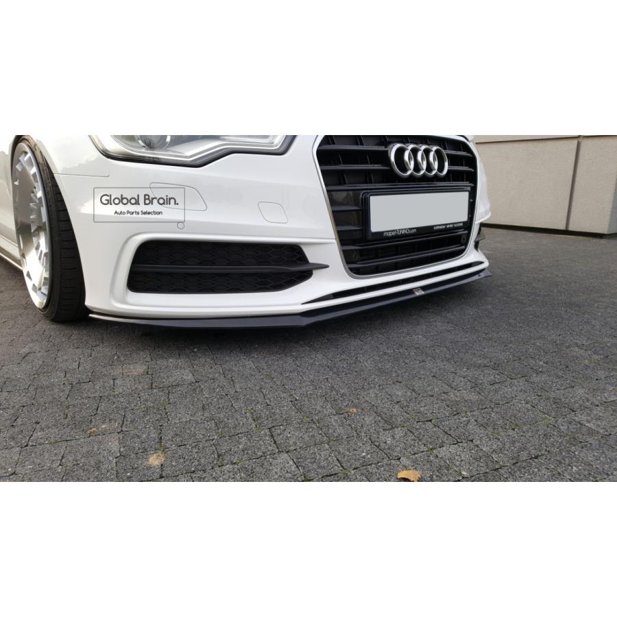 Audi（アウディ） A6 C7 4G Sライン S6 フロント リップ スポイラー V2