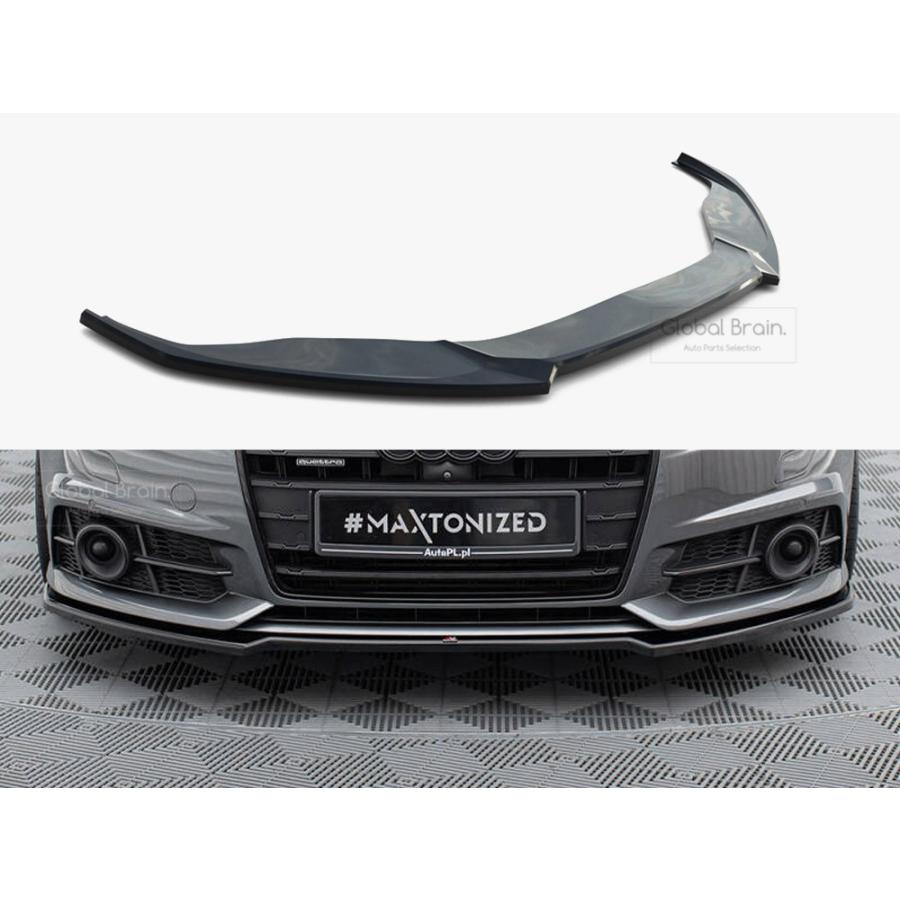 カッコイイ！！アウディa6 C7 .4GRS バンパー一式！ Audi（アウディ） A6 C7 4G Sライン / S6 後期 フロント スプリッター
