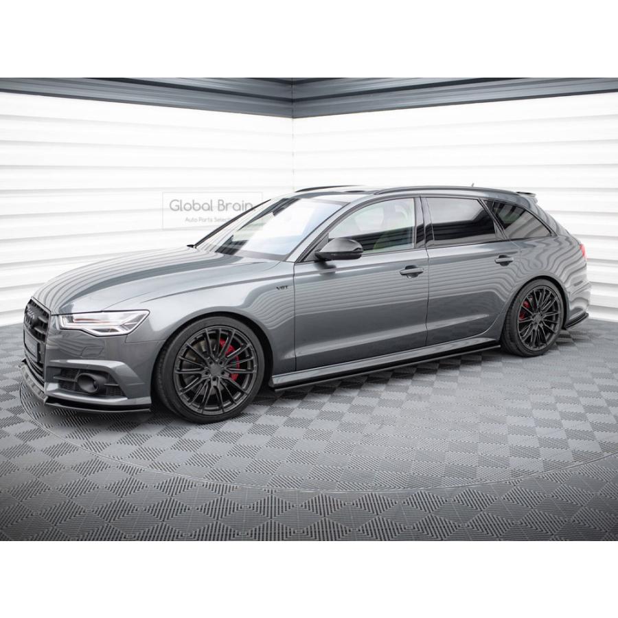 Audi（アウディ） A6 C7 4G Sライン / S6 後期 サイド スカート カバー