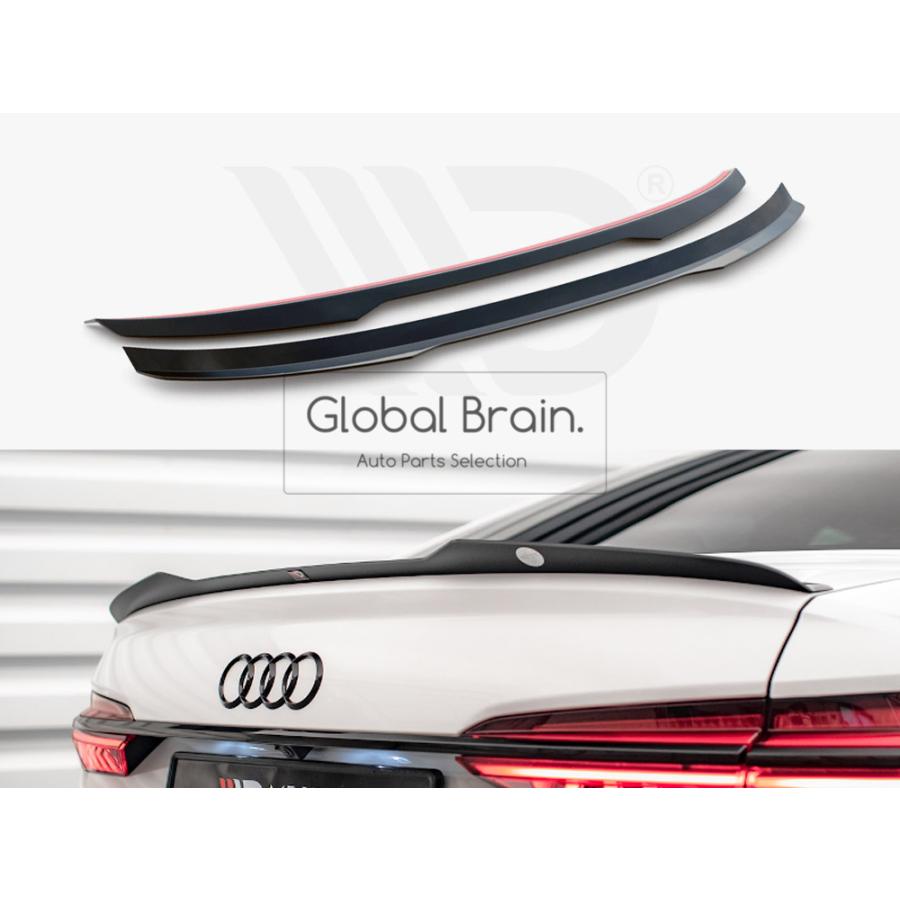 ☆送料込☆ほぼ未使用☆マクストン リアバランス カーボンルック アウディ S3 Audi アウディ A6 C8 リア トランク スポイラー : Global Brain