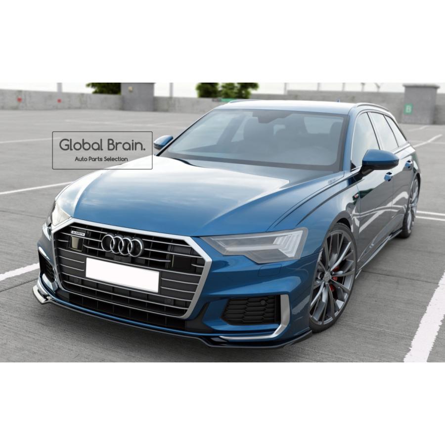【美品】Audi A6 TFSI用 フロントグリル quattro純正品 Audi アウディ A6 C8 Sライン /S6 フロント スプリッター
