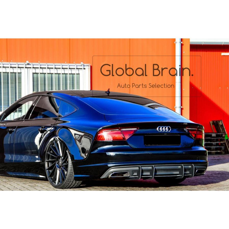 【アウディ純正】リアディフューザー 楽天市場】【MARVIN(マーヴィン)社製】RS7ルック リアディフューザー