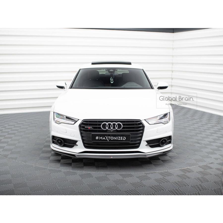Audi アウディ A7 Sライン S7 4G 後期 フロント リップ