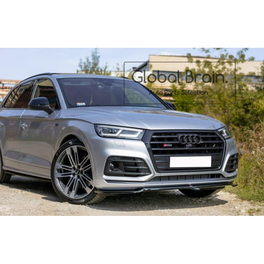 Audi アウディ Q5 Sライン/ SQ5 FY フロント バンパー リップ スポイラー : Global Brain - 通販 - Yahoo!ショッピング Audi アウディ Q5 Sライン/ SQ5 FY フロント バンパー リップ スポイラー : Global Brain - 通販 - Yahoo!ショッピング