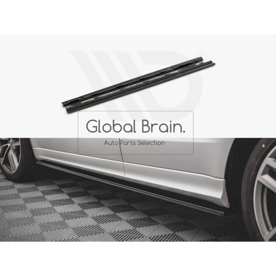 Audi アウディ Q5 Sライン/ SQ5 8R 後期 サイド スカート カバー