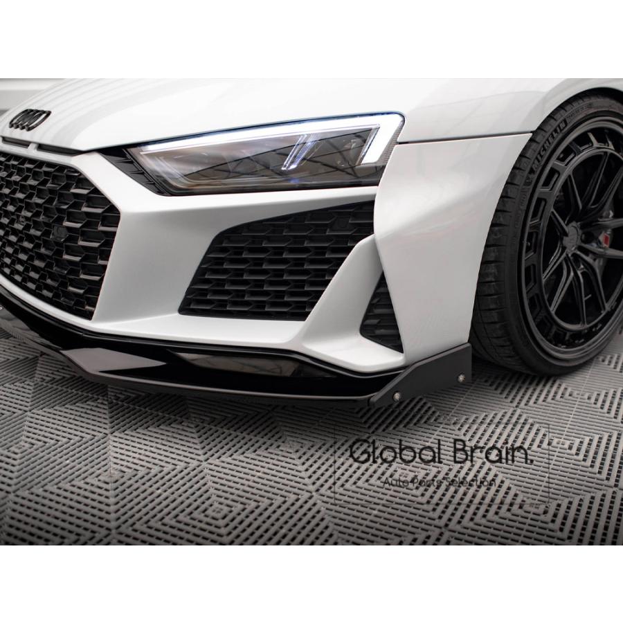 Audi（アウディ） R8 4S 後期 フロント リップ スポイラー +ウィング