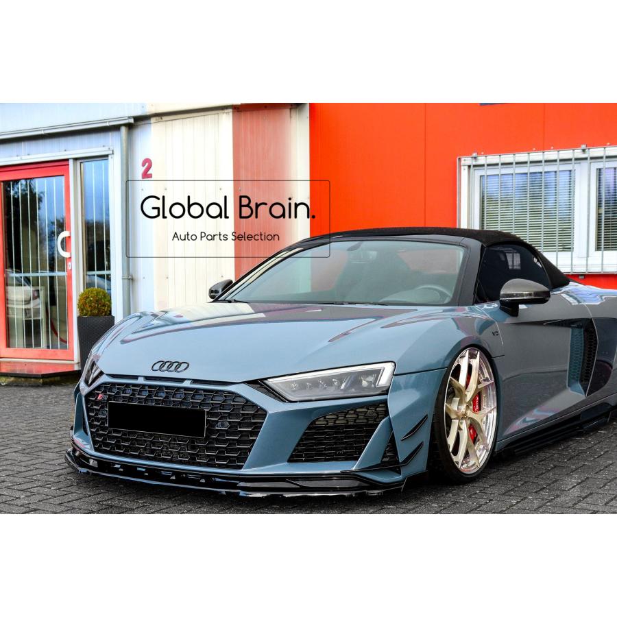 Audi（アウディ） R8 4S 後期 フロント リップ スポイラー+ ウィングレット : Global Brain - 通販 - Yahoo ...