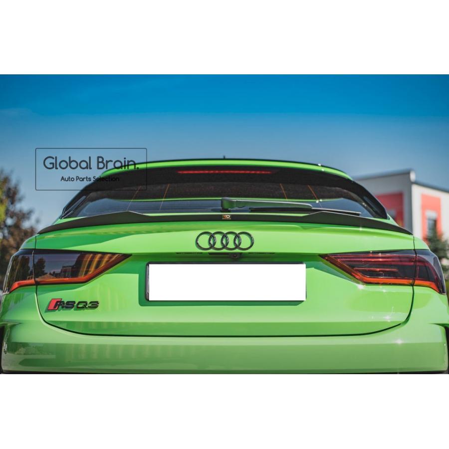 ☆送料込☆ほぼ未使用☆マクストン リアバランス カーボンルック アウディ S3 Audi アウディ Q3 F3 スポーツバック リア ディフューザー