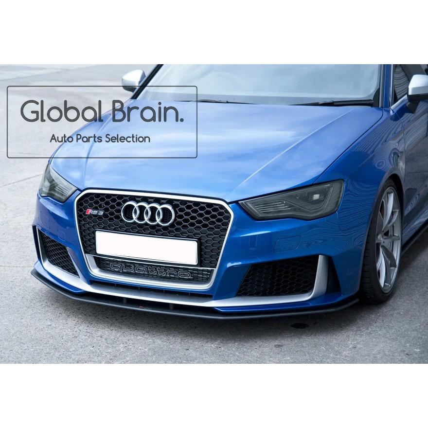 アウディRS3スポーツバック8v前期用カーボン製 フロントスポイラー Audi（アウディ） RS3 8V 前期 スポーツバック フロント リップ