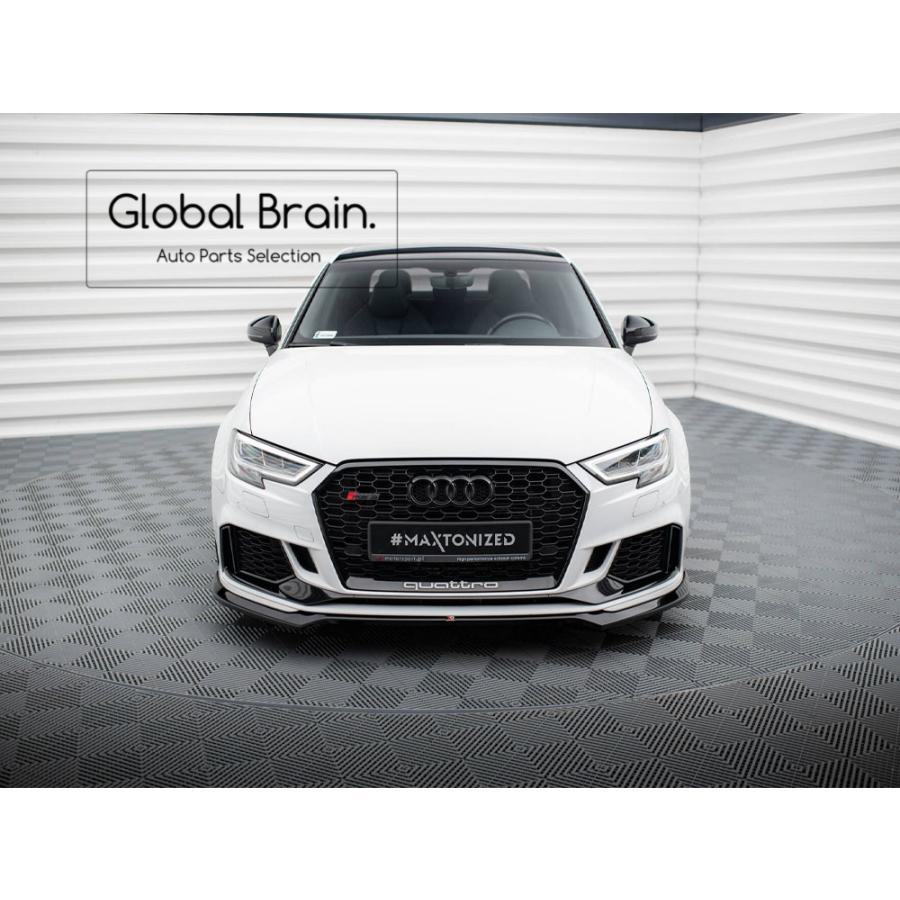 Audi（アウディ） RS3 8V 後期 セダン フロント リップ スポイラー V5