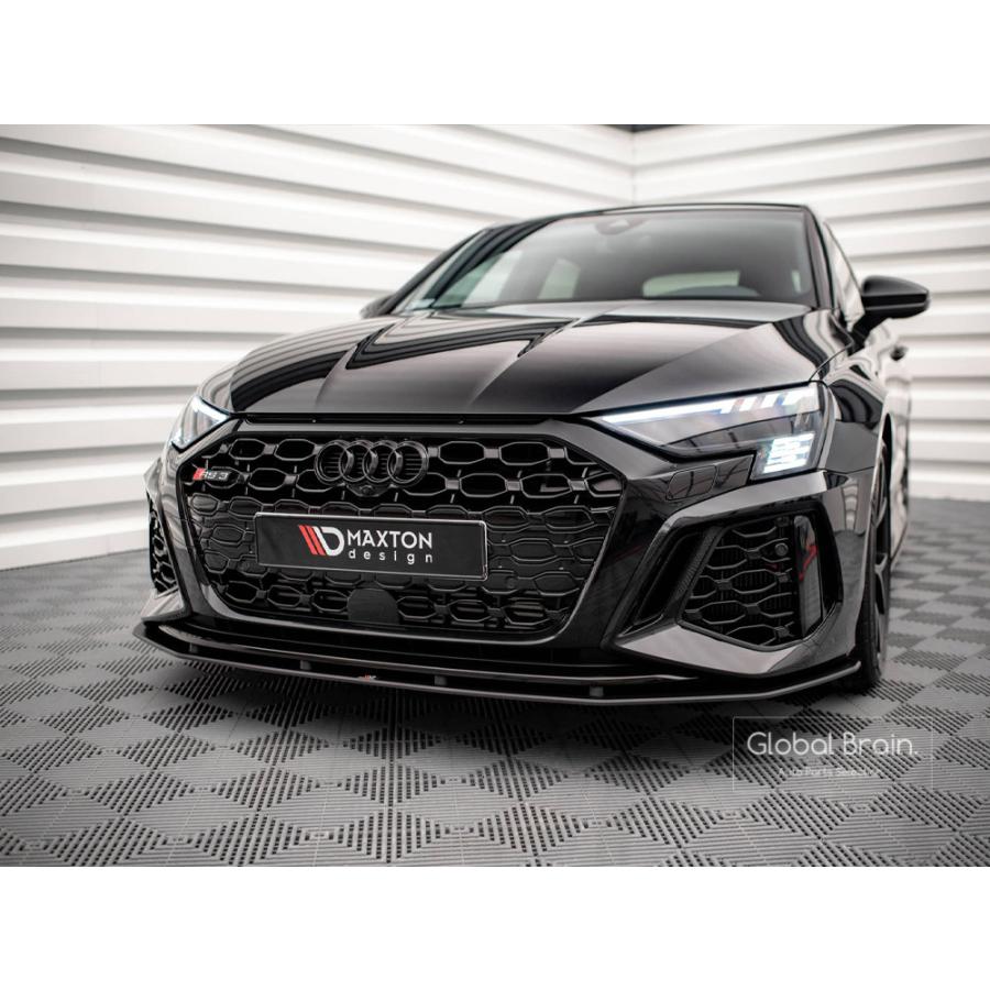 Audi RS Q3 マックストンデザイン リップスポイラー Audi（アウディ） RS3 8Y スポーツバック フロント リップ スポイラー