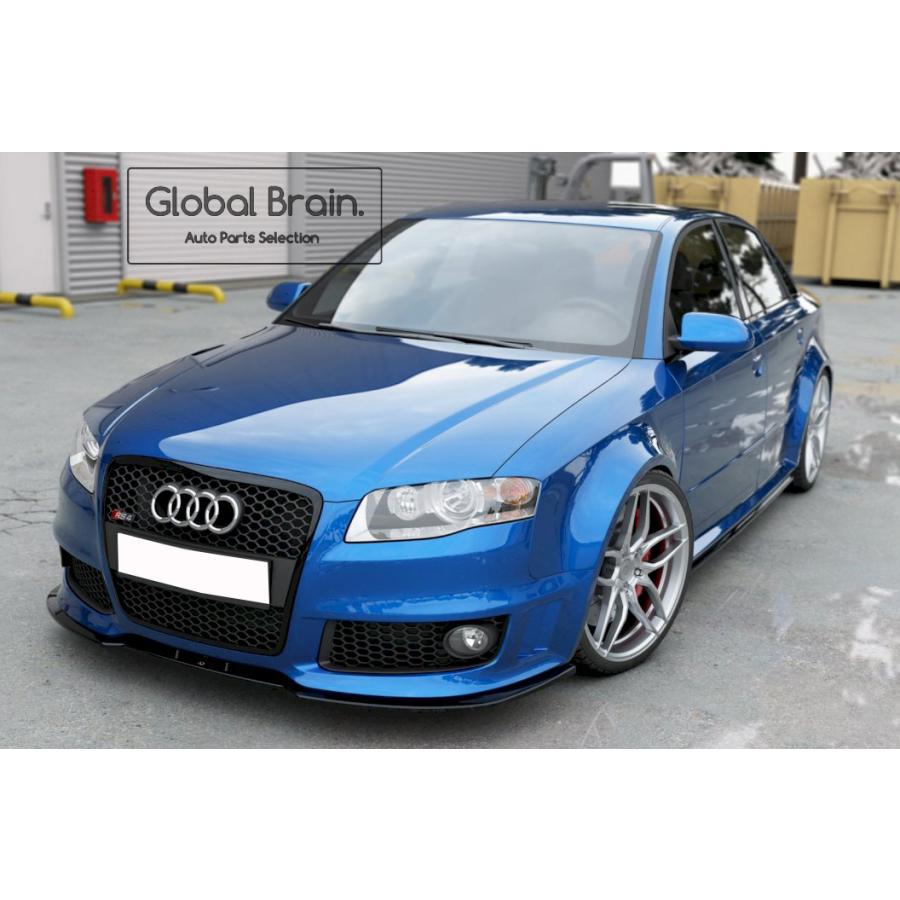 Audi（アウディ） RS4 B7 フロント バンパー リップ スポイラー Ver.2