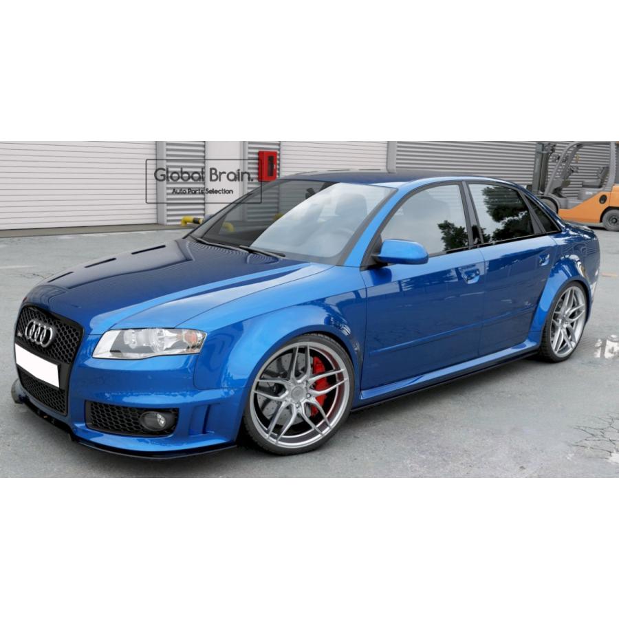 Audi（アウディ） RS4 B7 フロント バンパー リップ スポイラー Ver.2