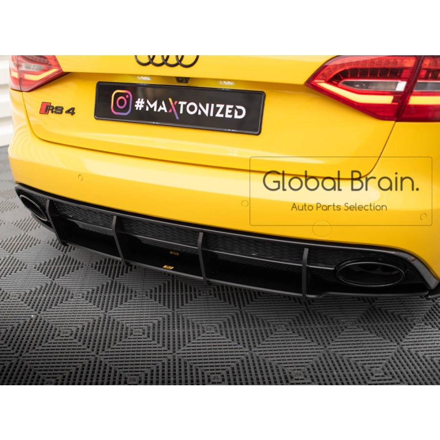 Audi（アウディ） RS4 B8 後期 リア センター ディフューザー フィン