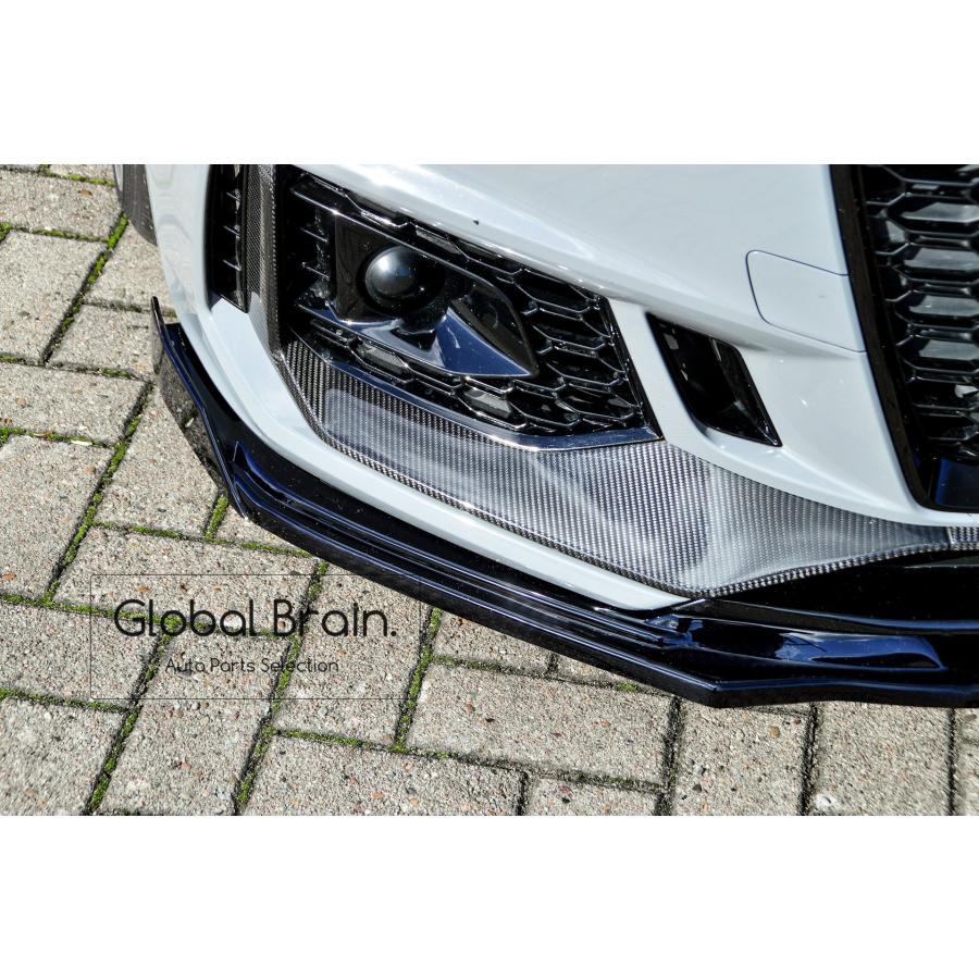 Audi（アウディ） RS4 B9 フロント リップ スポイラー+ウィングレット