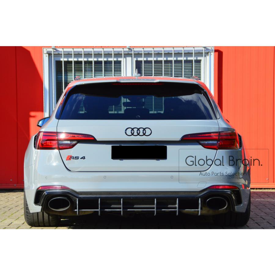 Audi（アウディ） RS4 B9 リア センター ディフューザー フィン