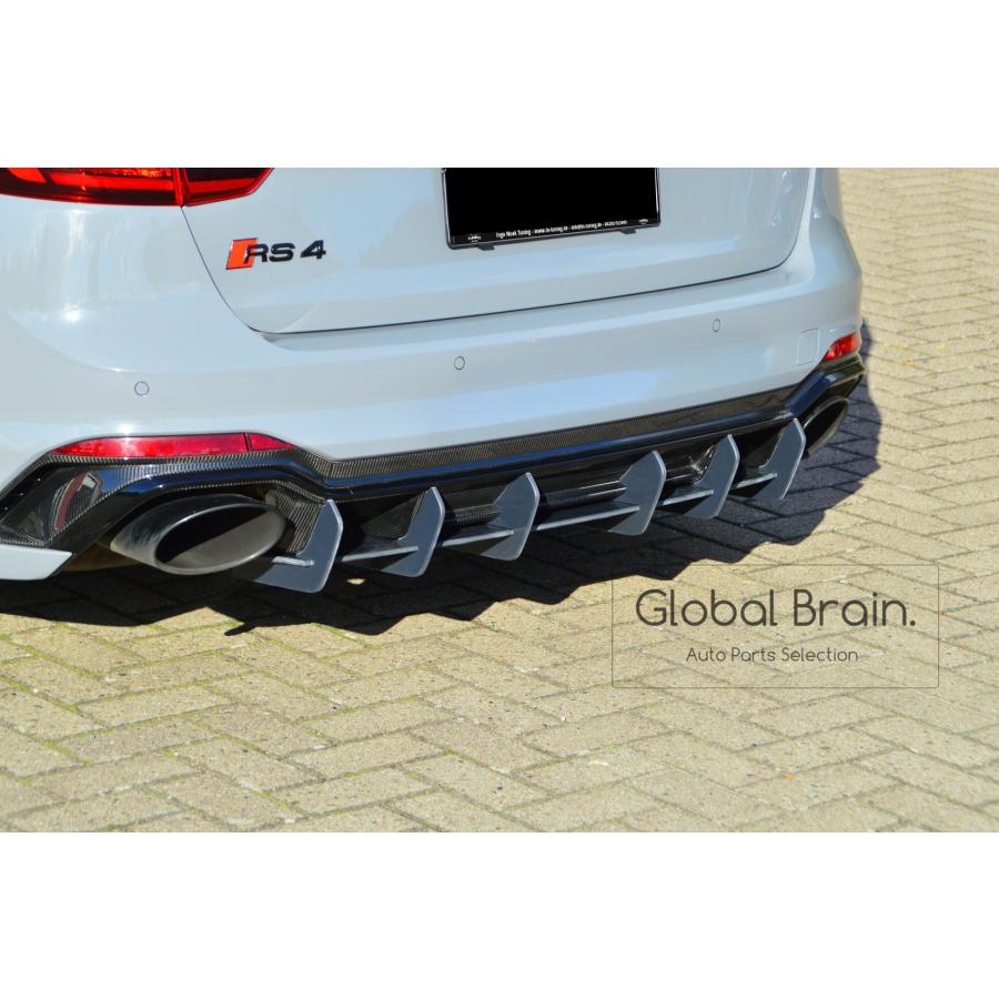 Audi（アウディ） RS4 B9 リア センター ディフューザー フィン