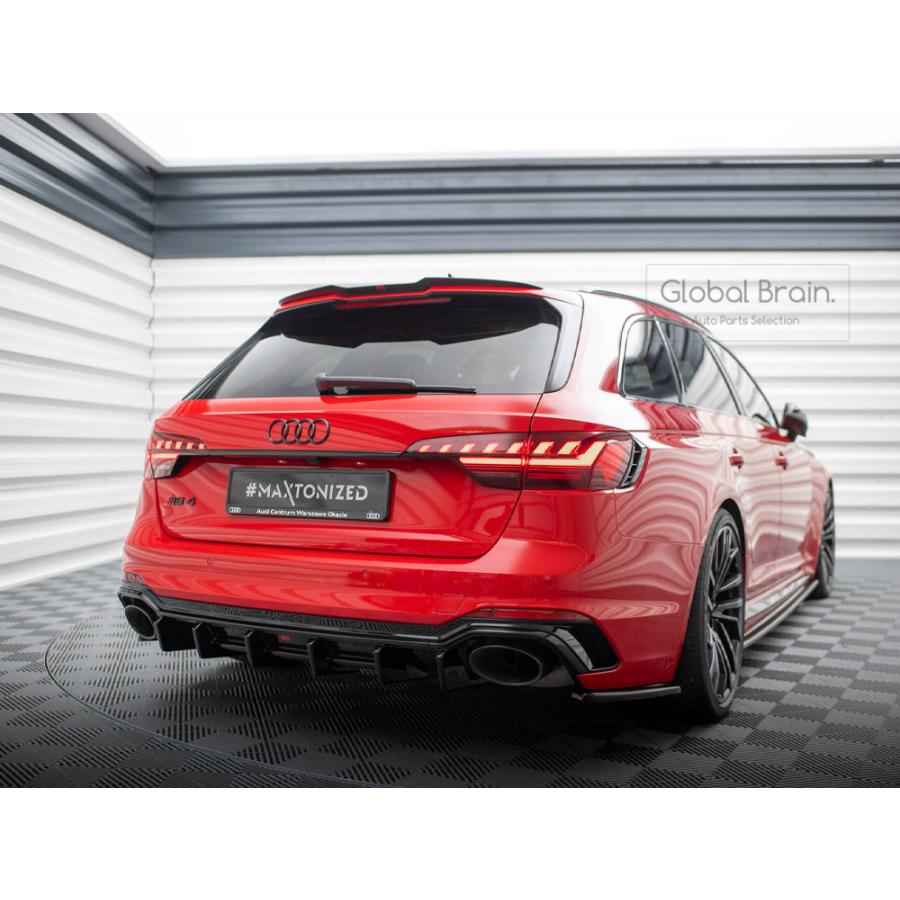 アウディ　A4 S4 RS4用リアスポイラー Amazon | カーボン製 A4 用リア スポイラー for Audi アウディA4