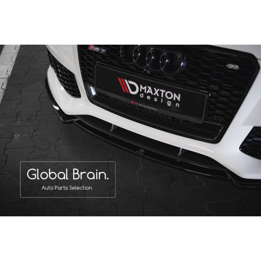 Audi（アウディ） RS7 4G C7 後期 フロント リップ スポイラー V3