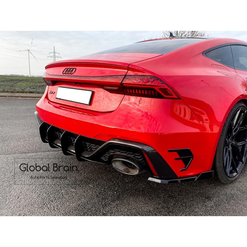 Audi（アウディ） RS7 C8 リア センター ディフューザーフィン