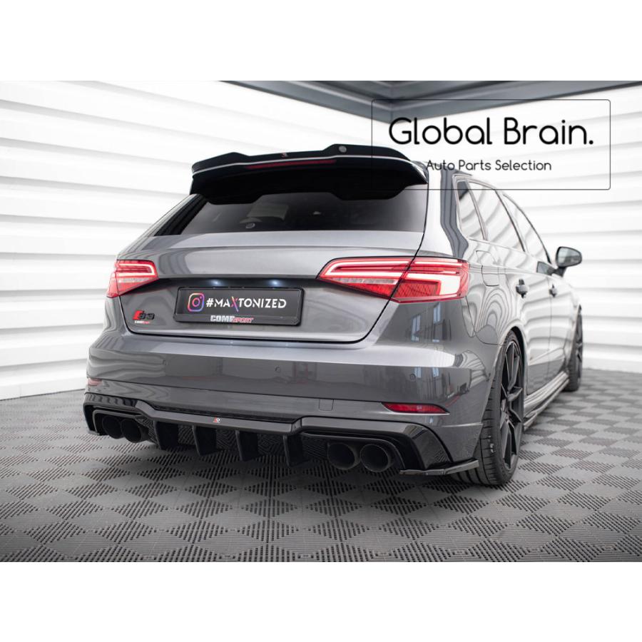 ☆送料込☆ほぼ未使用☆マクストン リアバランス カーボンルック アウディ S3 ☆送料込☆ほぼ未使用☆マクストン リアバランス カーボンルック