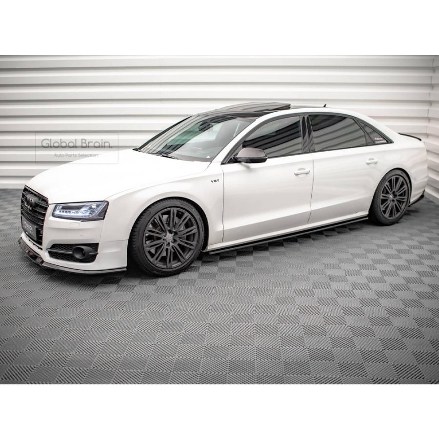Audi（アウディ） S8 D4 フロント バンパー リップ スポイラー V2