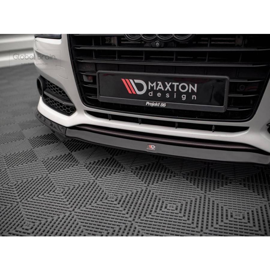 Audi（アウディ） S8 D4 フロント バンパー リップ スポイラー V2