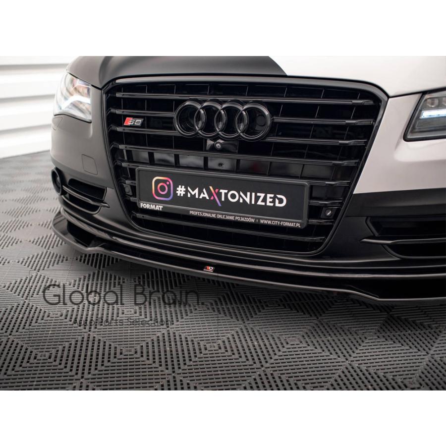 Audi（アウディ） S8 D4 前期 フロント リップ スポイラーV1 : Global