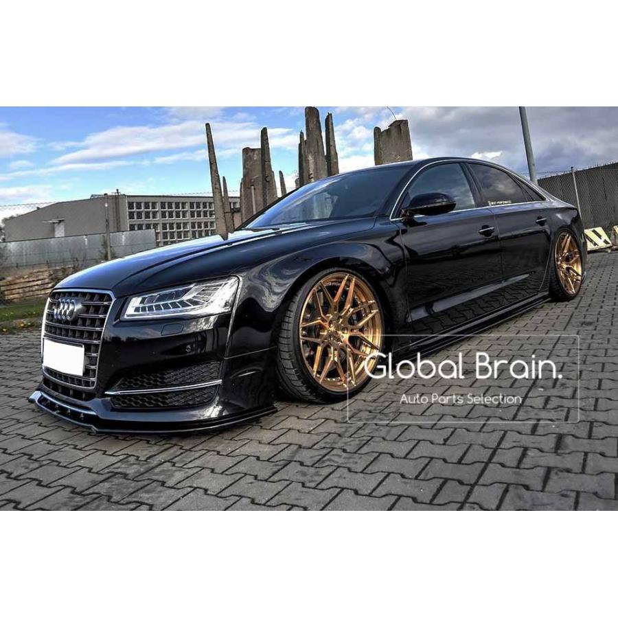 Audi（アウディ） S8 D4 フロント バンパー リップ スポイラー