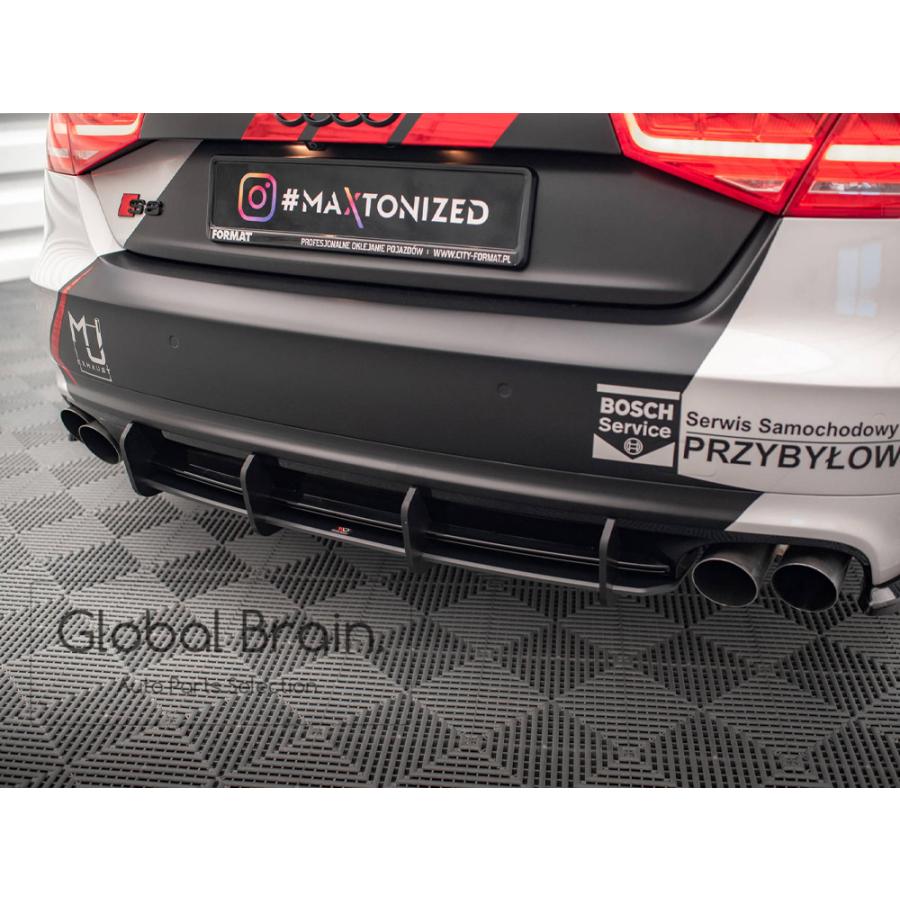 Audi（アウディ） S8 D4 前期 リア ディフューザー フィン レーシング