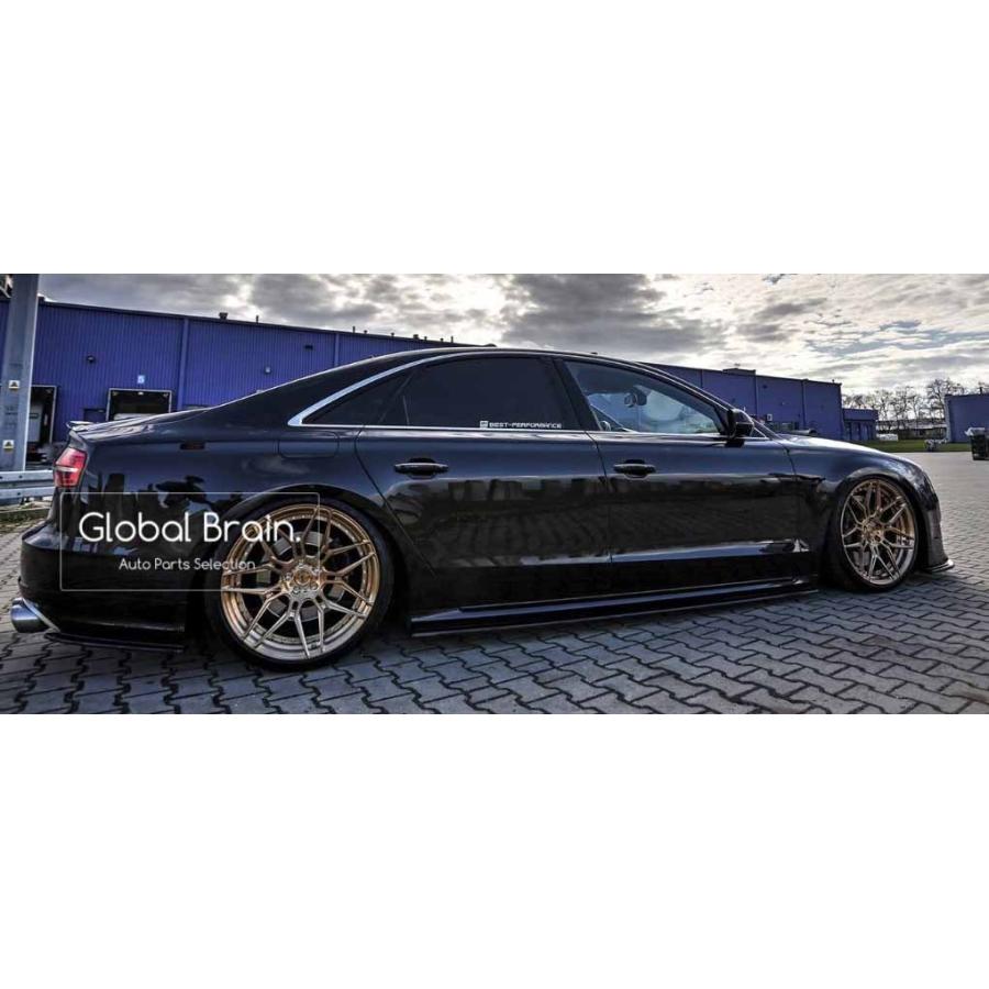 Audi アウディ S8 D4 サイド スカート カバー スポイラー