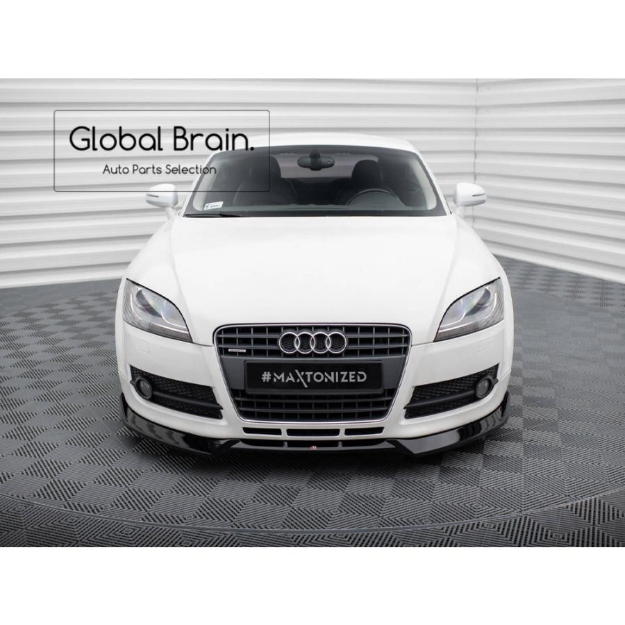 Audi アウディ TT 8J 前期 フロント リップ スポイラー V3