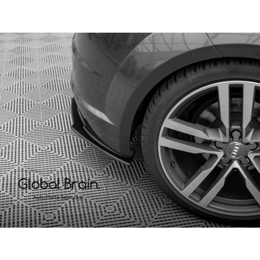 Audi アウディ TT 8S Sライン 前期 リア サイド スプリッター