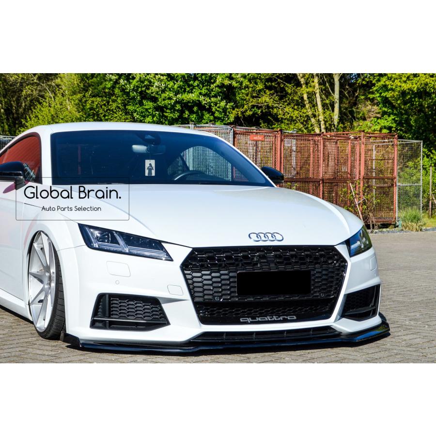 アウディ TT ８S エアロワークス Sライン カーボンフロントスポイラー FS Audi アウディ TT 8S Sライン/ TTS 前期 フロント リップ