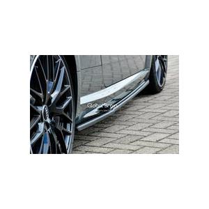 【カーボン調】アウディ TT AUDI サイドステップ サイドスカートエアロ Audi アウディ TT 8S Sライン/ TTS 後期 サイド スカート