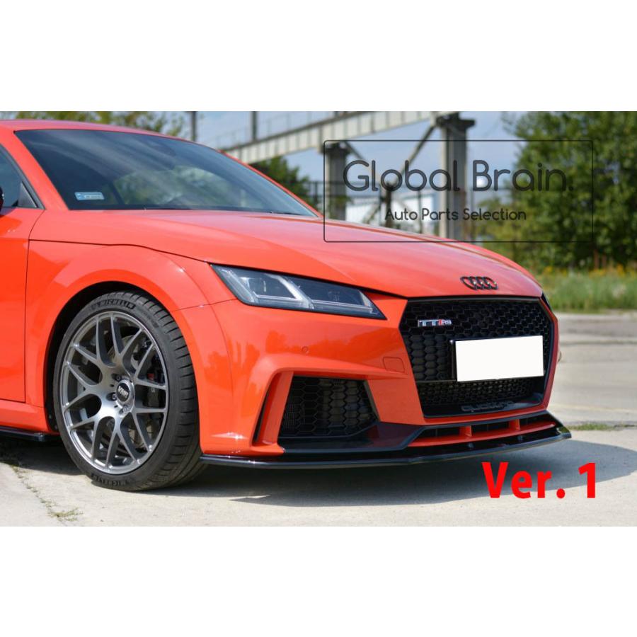 アウディ TT RS 8S フロント バンパー リップ スポイラー audittrs8sfrontmaxtonGlobal