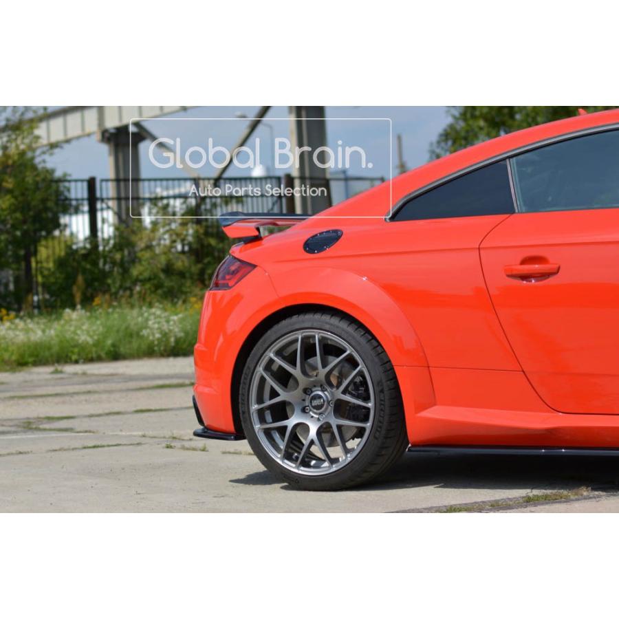 特価 アウディ 8S TT TTS TTRS カーボン サイドスプリッター 新品 Audi（アウディ） TT RS 8S リア サイド スプリッター スパッツ