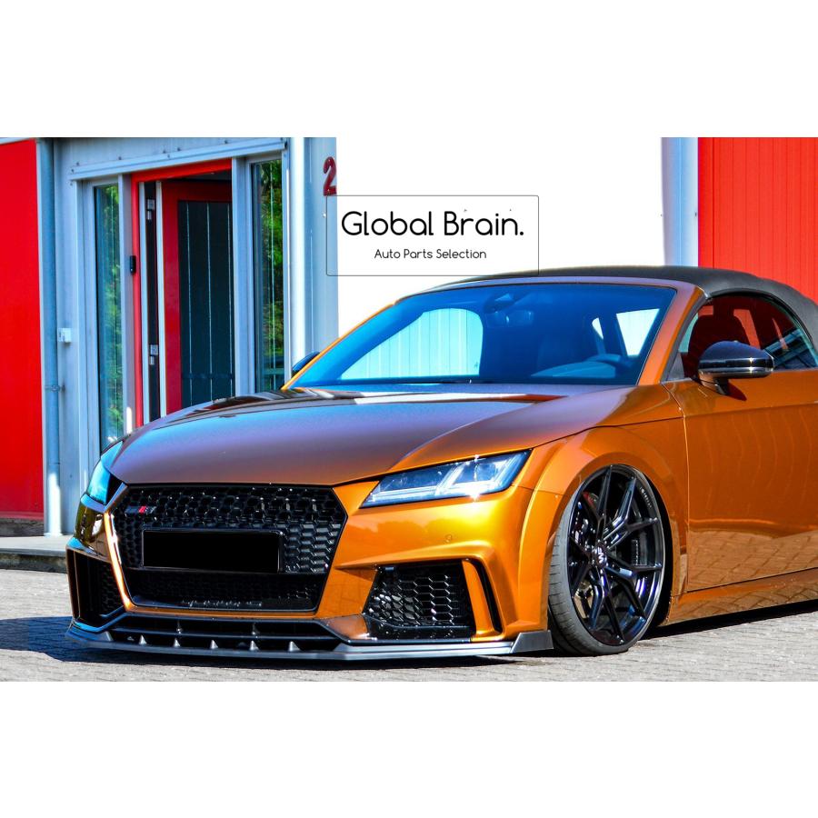 Audi アウディ TTRS TT RS 8S 前期 フロント リップ スポイラー+ Audi アウディ TTRS TT RS 8S 前期 フロント リップ スポイラー+