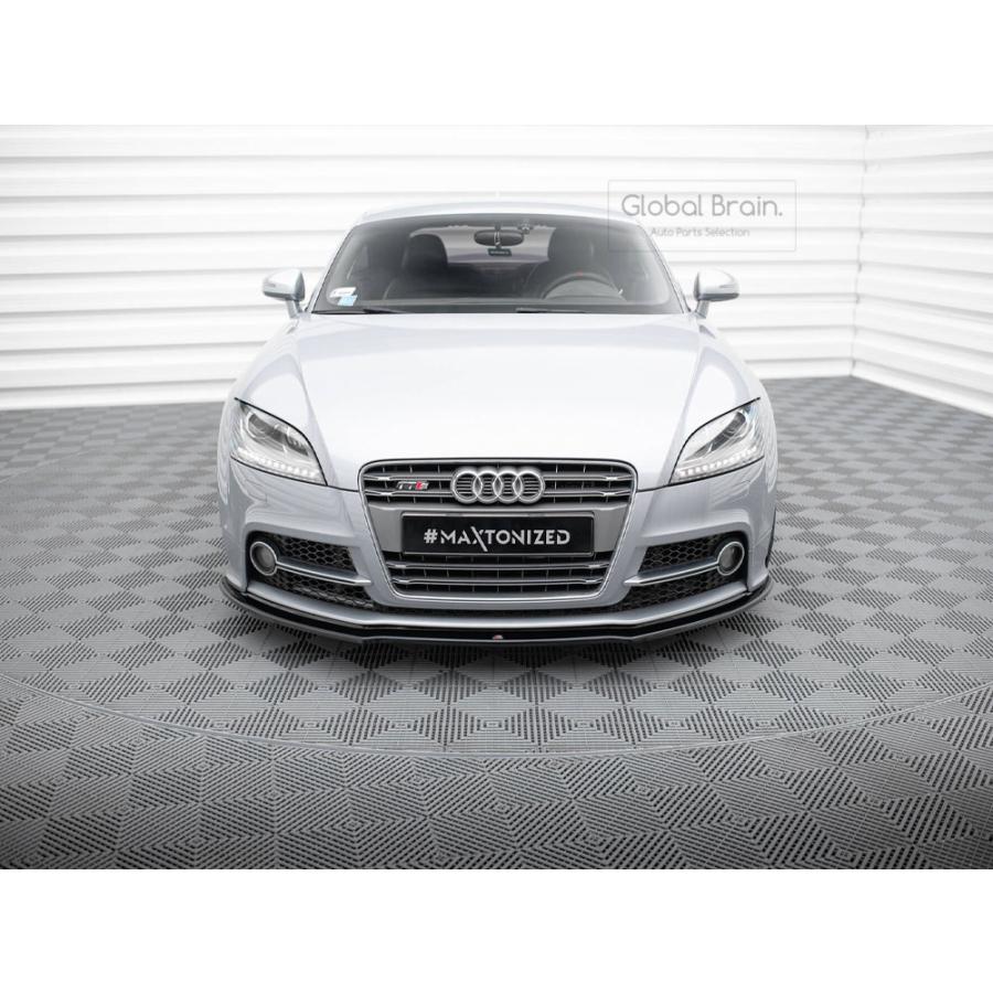 Audi（アウディ） TTS 8J フロント バンパー リップ スポイラー 